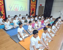 International Yoga day celebration year 24-25